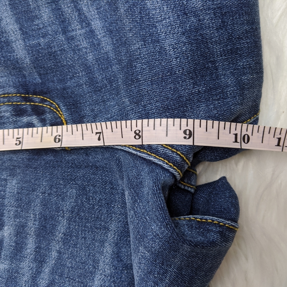 Pilcro Slim Boyfriend Anthro Size 29 Cropped Jeans - Picture 7 of 8